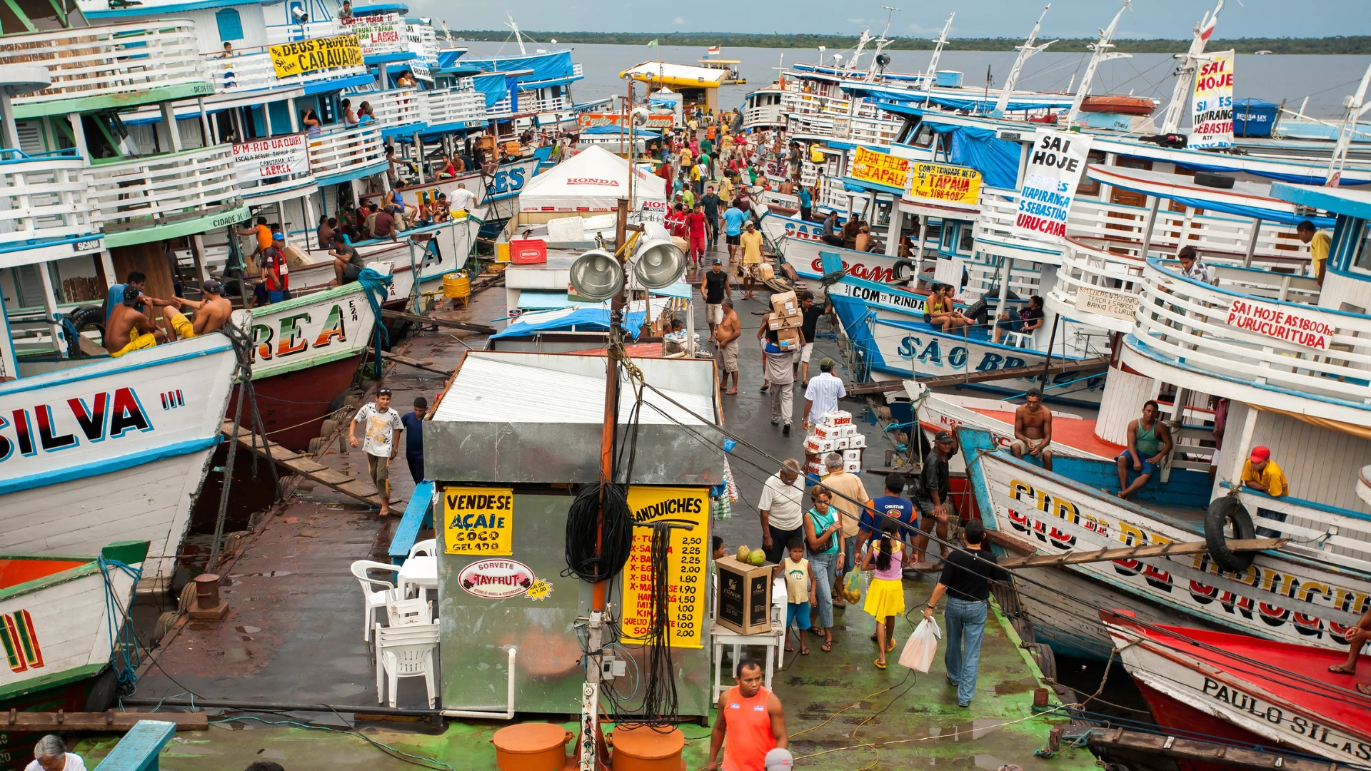 Porto de Manaus, viagem para Manaus, Amazonas