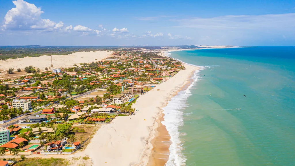 praia de Cumbuco - viagem para Fortaleza Ceara