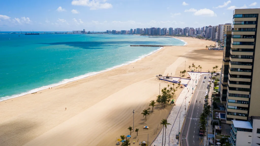 Praia de Iracema - viagem para Fortaleza Ceara