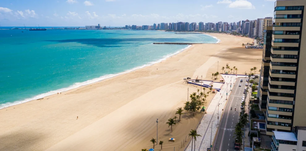 Praia de Iracema - viagem para Fortaleza Ceara