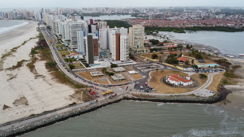 Praia Ponta D Areia em São Luís - viagem para São Luis, Maranhão